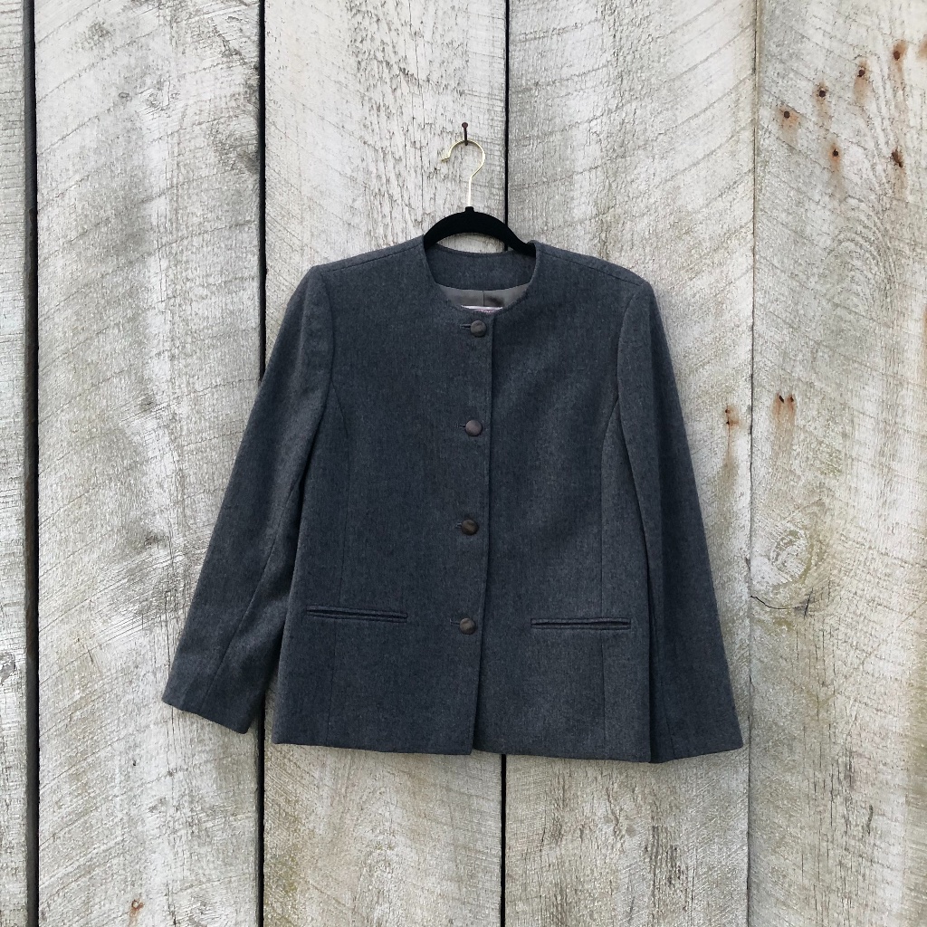 Pendleton | Gray Button Up Blazer